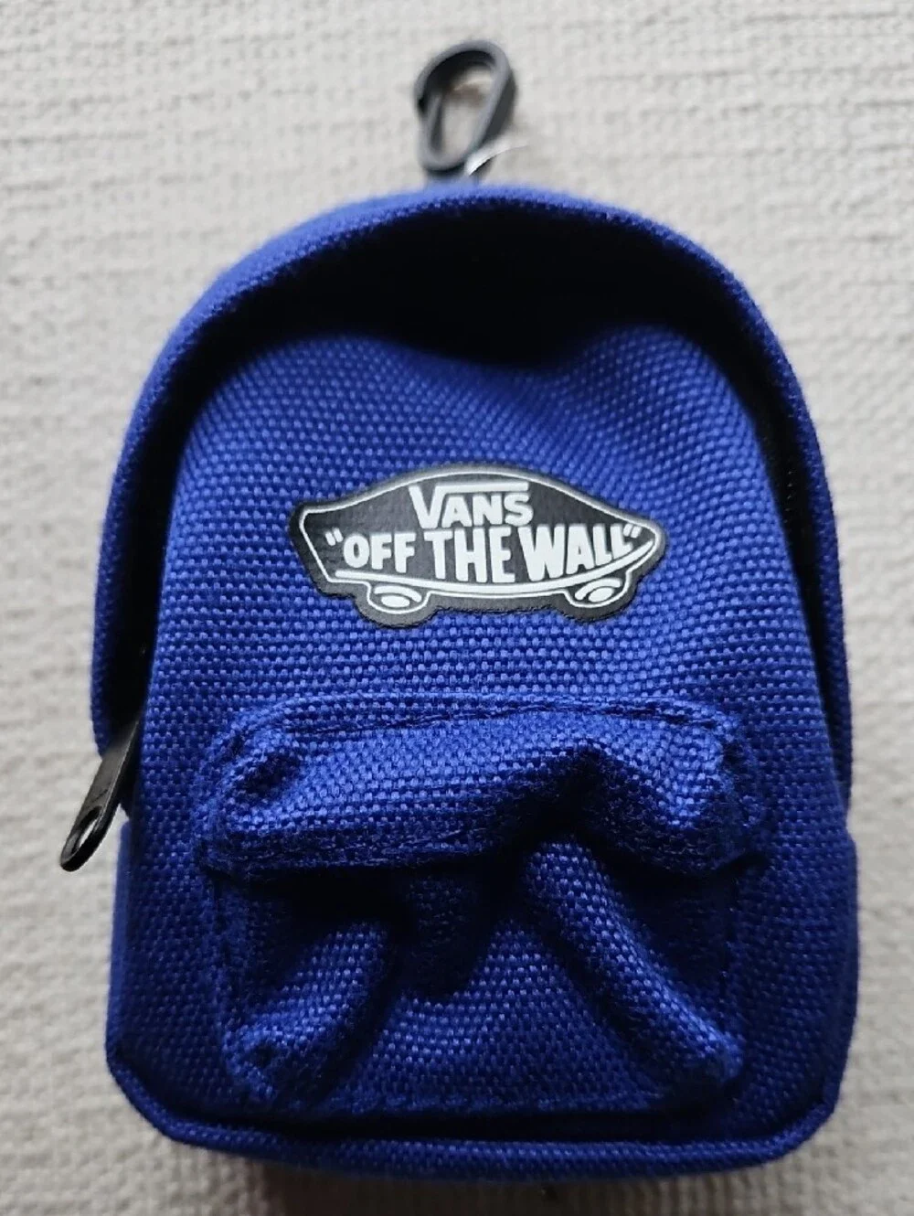 Vans Royal Blue Mini Bagcharm with 'Off The Wall' Logo